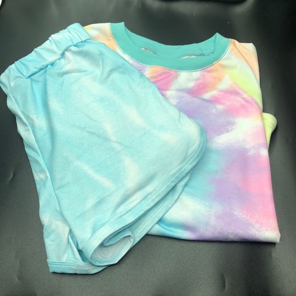 Loungewear Short Set Tie Dye - Picture 16 of 16